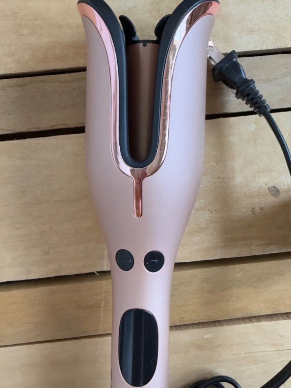 CHI Spin N Curl 1” Ceramic Rotating Curling Iron - Rose Gold (Like New)